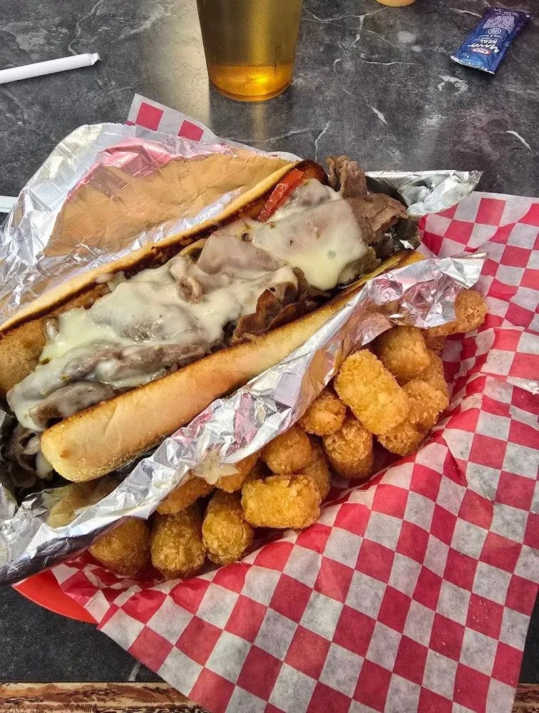 Philly Cheesesteak Tots
